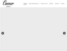 Tablet Screenshot of caesardonna.com